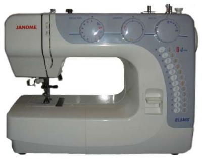 Швейная машина Janome EL546S - вид сбоку