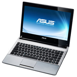 Ноутбук Asus U30SD (90N3ZAB44W1722VD53AY) - спереди открытый