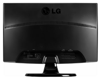 Монитор LG W2243S-PF - вид сзади
