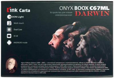 Электронная книга Onyx Boox C67ML Darwin (черный)