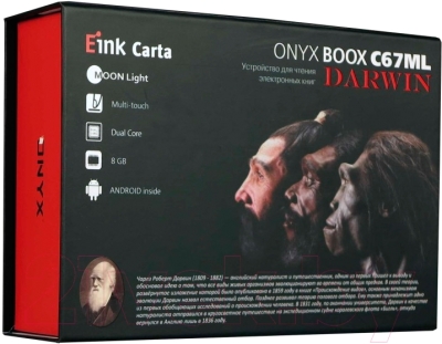 Электронная книга Onyx Boox C67ML Darwin (серый)