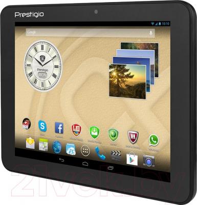 Планшет Prestigio MultiPad Ranger 8.0 8GB 4G (PMT5287_4G_C_BK) - вполоборота