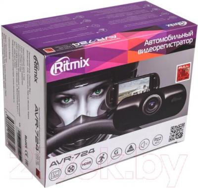 Автомобильный видеорегистратор Ritmix AVR-724 - коробка