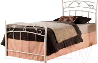 Односпальная кровать Signal Siena (90x200, белый)