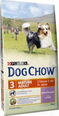 Сухой корм для собак Dog Chow Mature Adult с ягненком (14кг) - общий вид