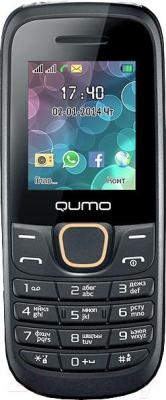 Мобильный телефон Qumo Push 184 (черный) - общий вид