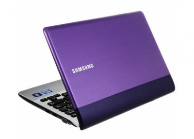 Ноутбук Samsung 300U1A (NP-300U1A-A06RU) - сзади полузакрытый
