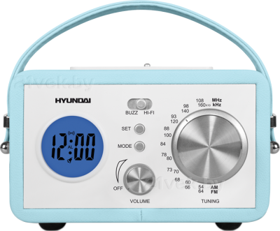 Радиоприемник Hyundai H-1612 (Light Blue) - общий вид