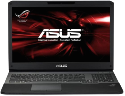 Ноутбук Asus G74SX-91231V - спереди