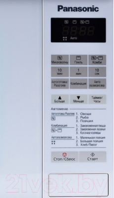 Микроволновая печь Panasonic NN-GT261WZPE - панель