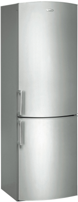 Холодильник с морозильником Whirlpool WBE 3322 A+NFX - Вид спереди