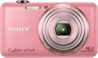 Компактный фотоаппарат Sony Cyber-shot DSC-WX7 Pink - Вид спереди