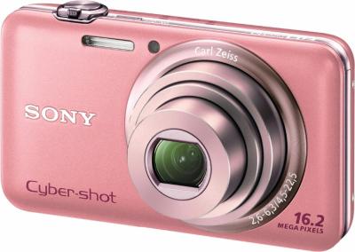 Компактный фотоаппарат Sony Cyber-shot DSC-WX7 Pink - Общий вид