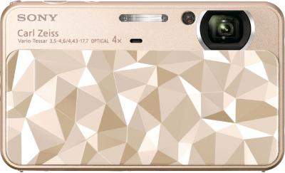 Компактный фотоаппарат Sony DSC-T110D (DSCT110DN.CEE2) Gold - общий вид