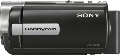 Видеокамера Sony DCR-SX45E Black - вид сбоку