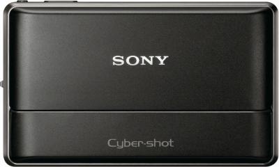 Компактный фотоаппарат Sony Cyber-shot DSC-WX10 (DSCWX10B.CEE2 Black) - Вид спереди