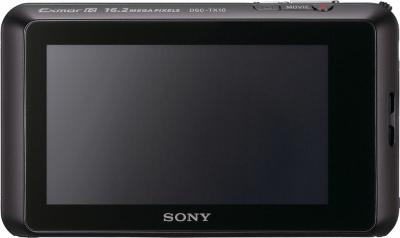 Компактный фотоаппарат Sony Cyber-shot DSC-TX10 Black - Общий вид: дисплей