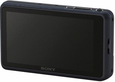 Компактный фотоаппарат Sony Cyber-shot DSC-TX55 (Black) - Вид сзади: дисплей