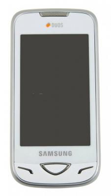 Мобильный телефон Samsung B7722 White - вид спереди