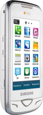 Мобильный телефон Samsung B7722 White - вид сбоку