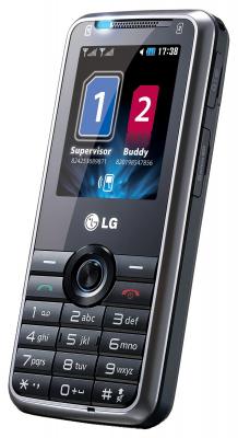 Мобильный телефон LG GX200 Black - общий вид