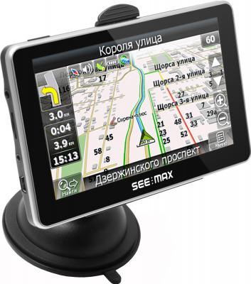 GPS навигатор SeeMax navi E510 BT 8gb - вид сбоку