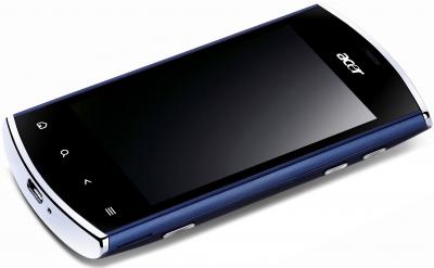 Смартфон Acer Liquid Mini Blue - общий вид