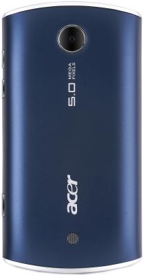 Смартфон Acer Liquid Mini Blue - вид сзади