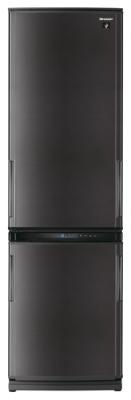 Холодильник с морозильником Sharp SJ-WP360TBK - общий вид