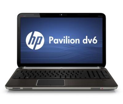 Ноутбук HP PAVILION dv6-6b06er (A1Q58EA) - спереди