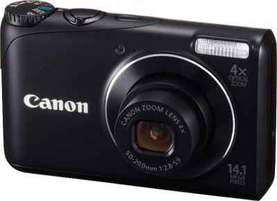 Компактный фотоаппарат Canon PowerShot A2200 Black - общий вид