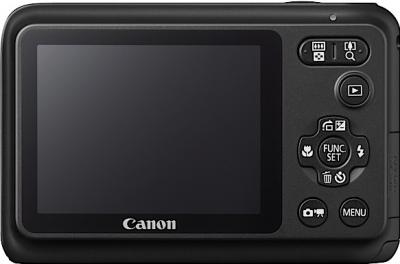 Компактный фотоаппарат Canon PowerShot A800 BLACK - вид сзади