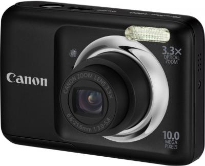 Компактный фотоаппарат Canon PowerShot A800 BLACK - общий вид