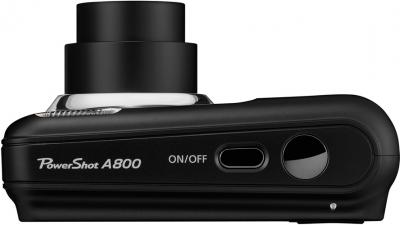 Компактный фотоаппарат Canon PowerShot A800 BLACK - вид сверху