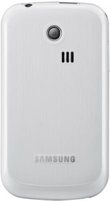 Мобильный телефон Samsung S3350 White - вид сзади