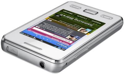 Мобильный телефон Samsung S5260 Star II White (GT-S5260 RWASER) - общий вид