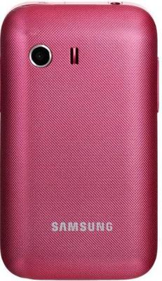 Смартфон Samsung S5360 Galaxy Y Pink (GT-S5360 OIASER) - вид сзади
