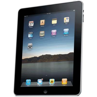 Планшет Apple iPad 2 16Gb Wi-Fi / MC769 (черный) - спереди