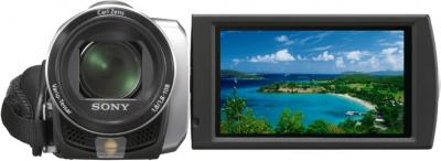 Видеокамера Sony DCR-SX45E Silver - дисплей