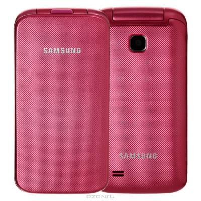 Мобильный телефон Samsung C3520 Pink (GT-C3520 OIASER) - общий вид