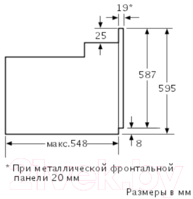 Электрический духовой шкаф bosch hba 23r160r