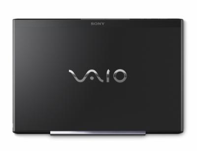 Ноутбук Sony VAIO VPCSB3M1R/L - сверху закрытый