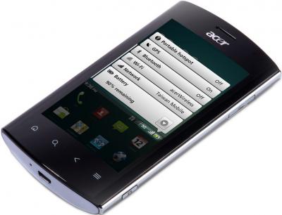 Смартфон Acer Liquid MT Brown - общий вид