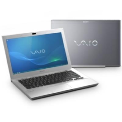 Ноутбук Sony VAIO VPCSB3V9R/S - спереди и сзади