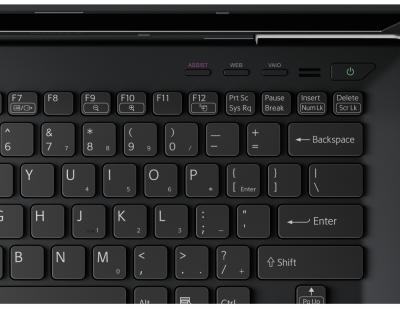 Ноутбук Sony VAIO VPCZ21V9R/X - клавиатура