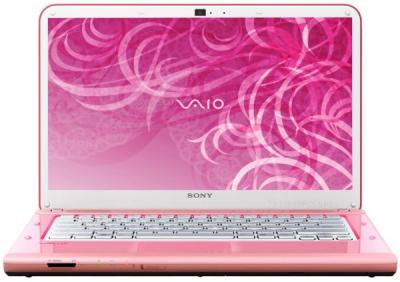 Ноутбук Sony VAIO VPCCA3S1R/P - фронтальный вид
