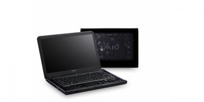 Ноутбук Sony VAIO VPCCA3X1R/BI - спереди и сзади
