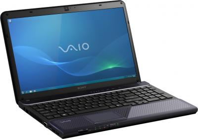 Ноутбук Sony VAIO VPCCB3S1R/B - спереди