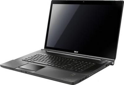 Ноутбук Acer Aspire 8951G-2434G64Mnkk (LX.RJ402.037) - сбоку открытый