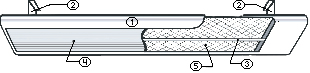 Инфракрасный обогреватель Иколайн ИКО 40+ - Cхематическое изображение
